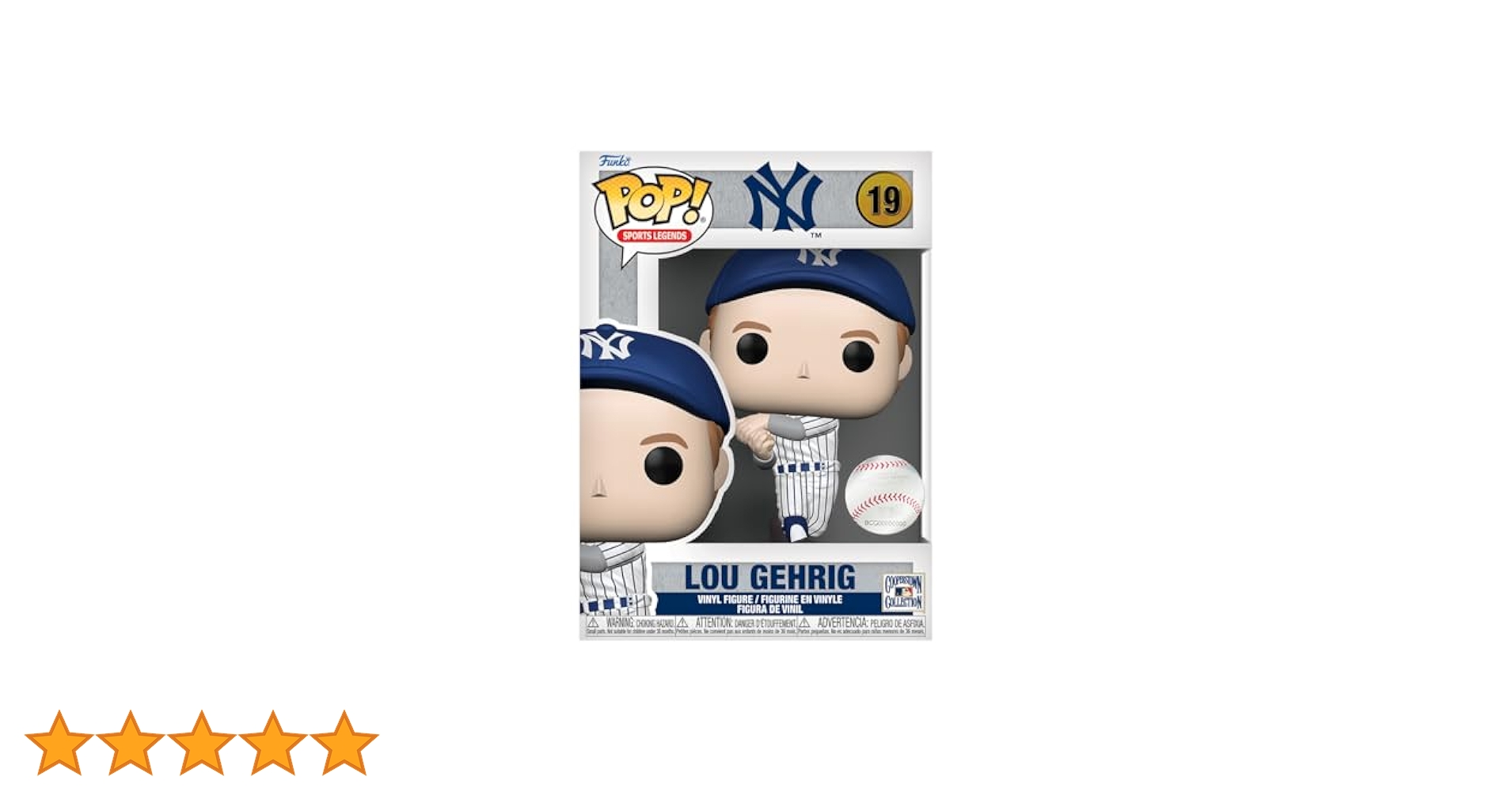 Amazon | 野球 レジェンド ルー・ゲーリッグ フィギュア Funko